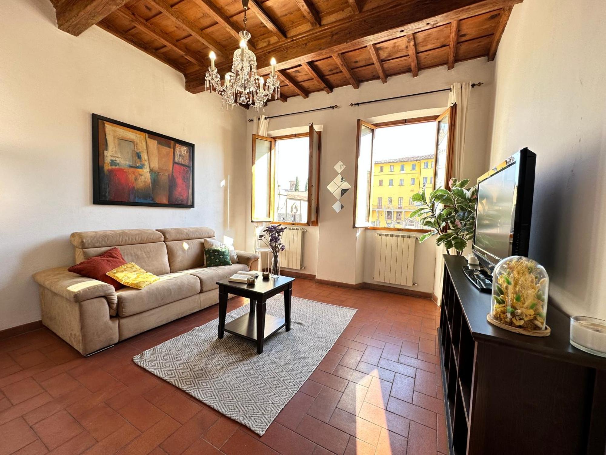 Appartamento Luxurious View On Santa Croce Firenze Esterno foto