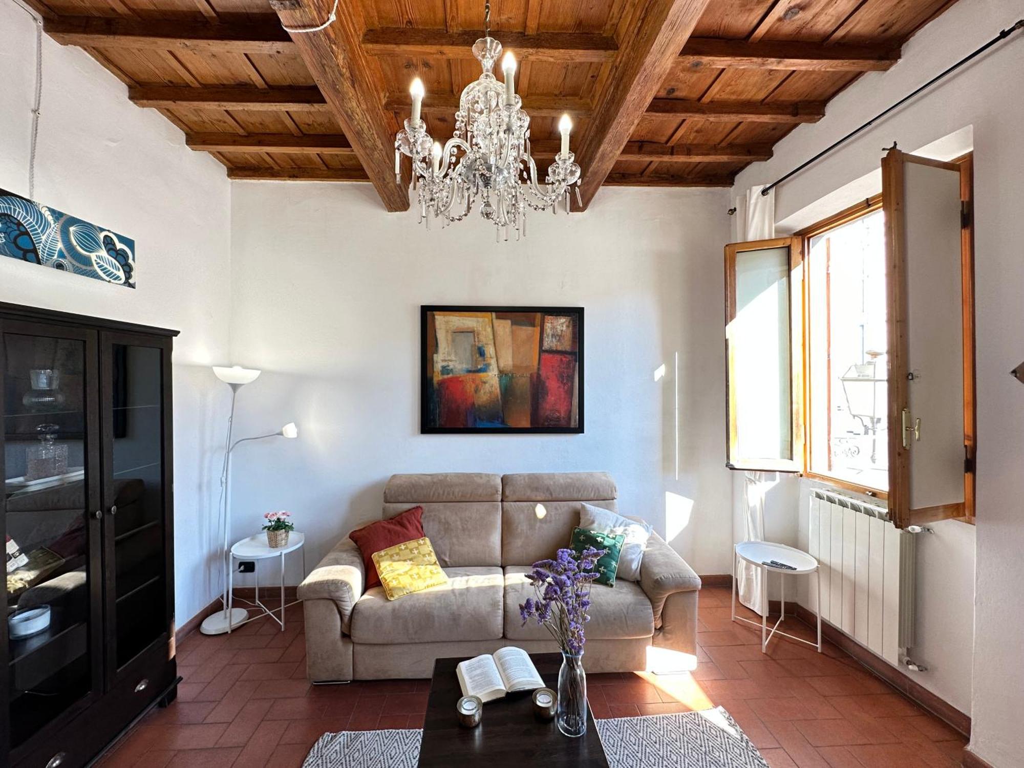 Appartamento Luxurious View On Santa Croce Firenze Esterno foto