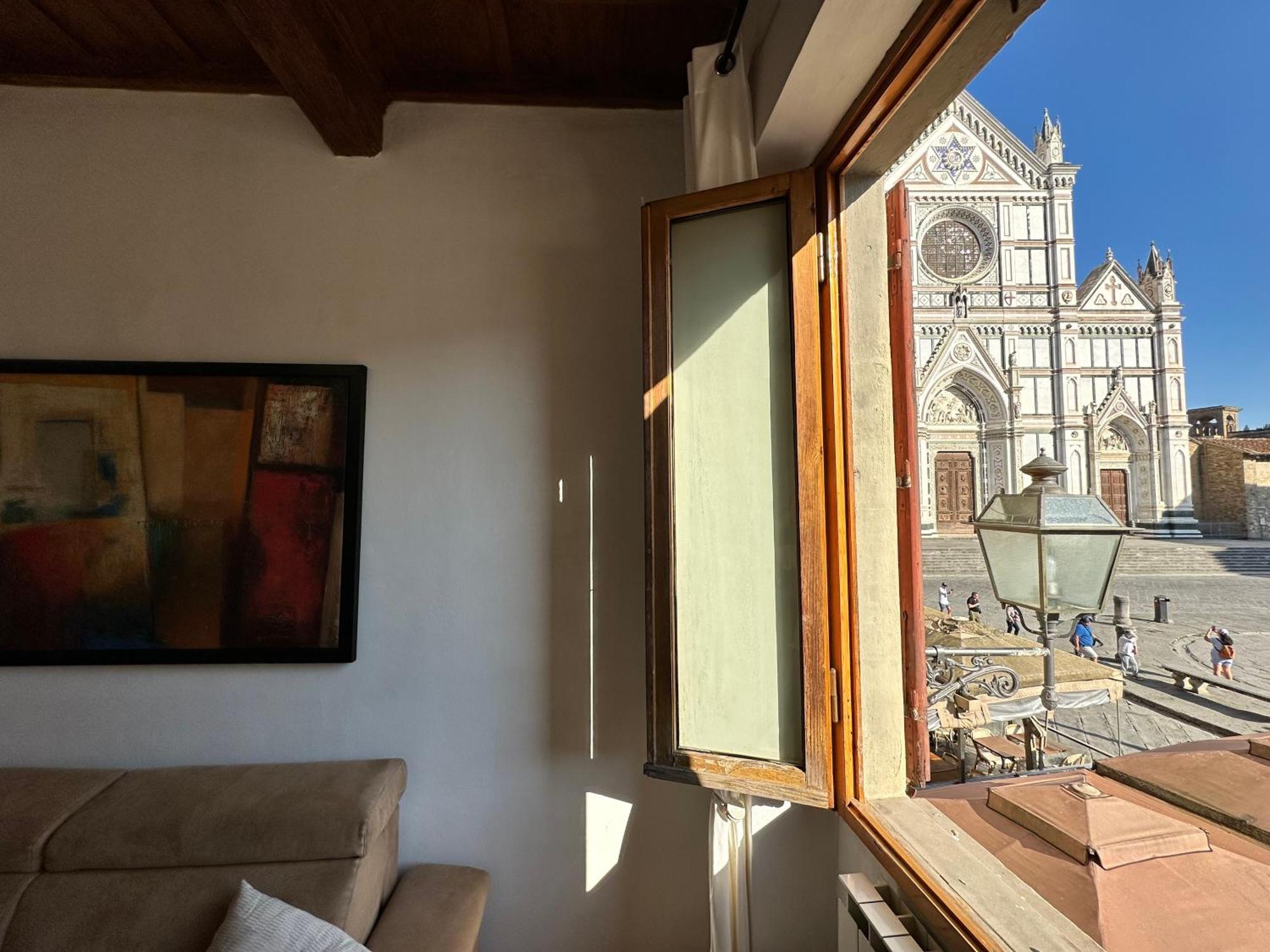 Appartamento Luxurious View On Santa Croce Firenze Esterno foto
